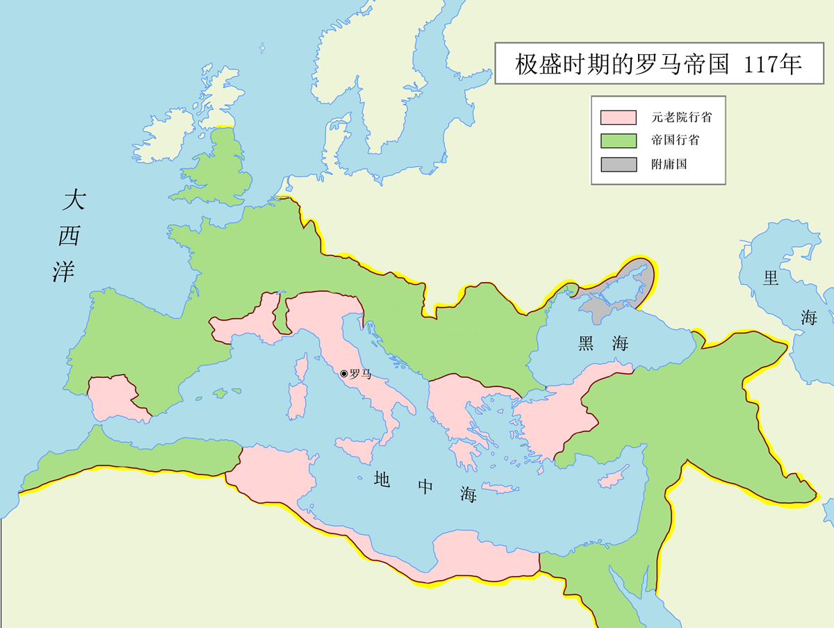 罗马帝国全盛时期图片